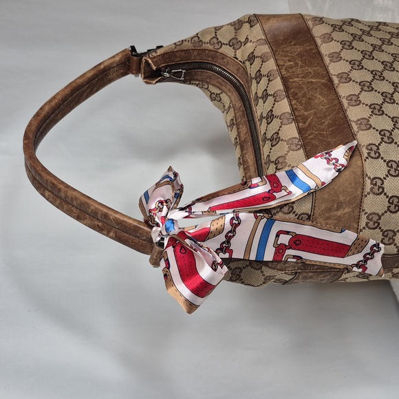 Gucci Vanity Square GG Monogram Canvas Leather Shoulder Bag - Picture 5 of 17